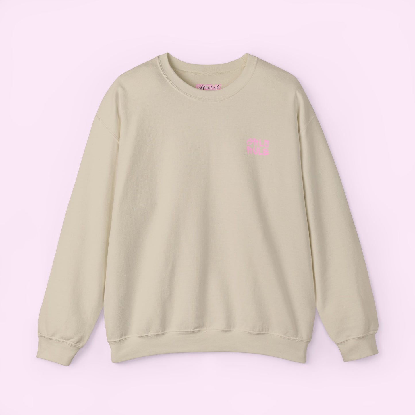 Grls Rule Love Crewneck