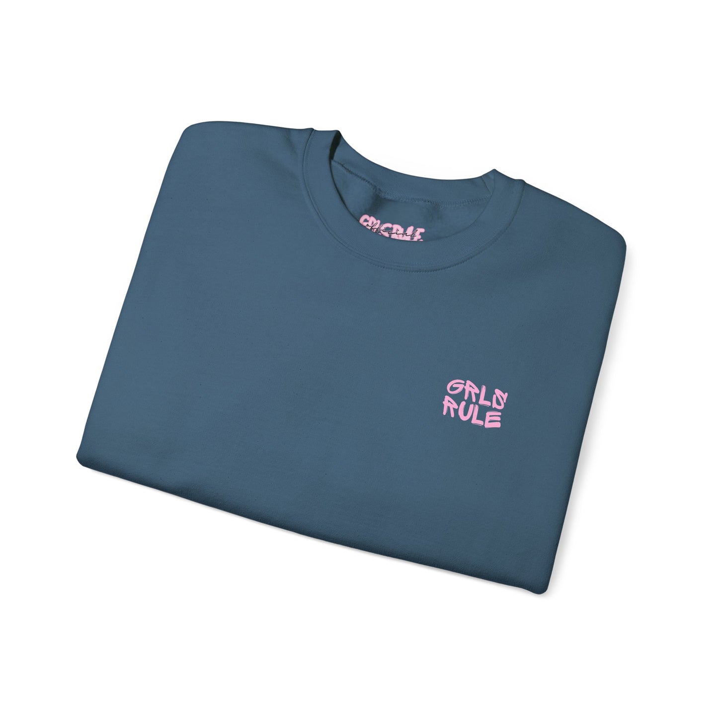 Grls Rule Love Crewneck