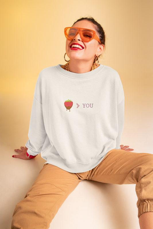 Chocolate Strawberry Crewneck