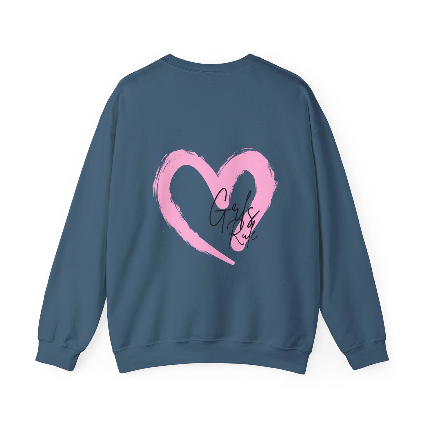 Grls Rule Love Crewneck