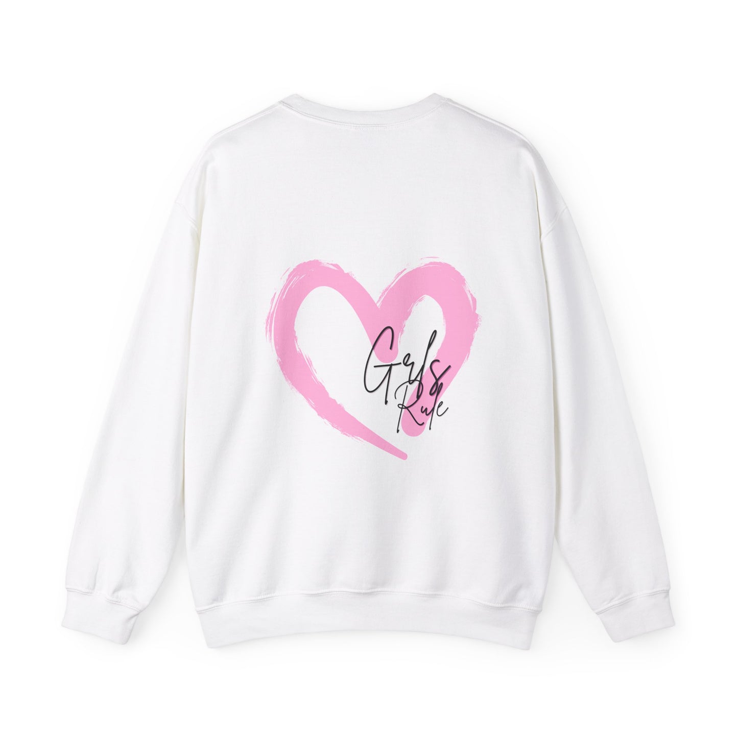 Grls Rule Love Crewneck