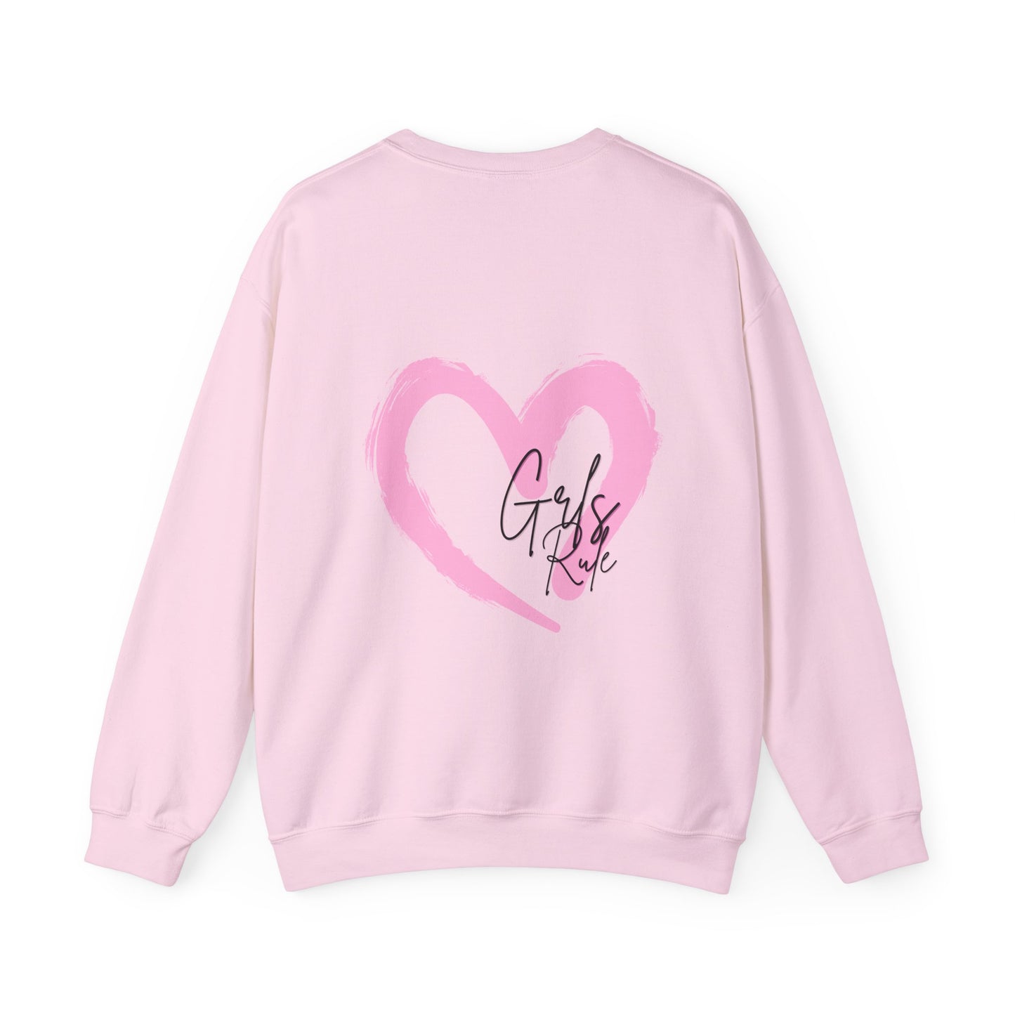 Grls Rule Love Crewneck